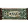 Image 2 : Short Snorter Signed 1935A $1 Hawaii WWII Emergency Silver Certificate Note