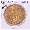Image 1 : 1873-S Type 2 $20 Liberty Head Double Eagle Gold Coin