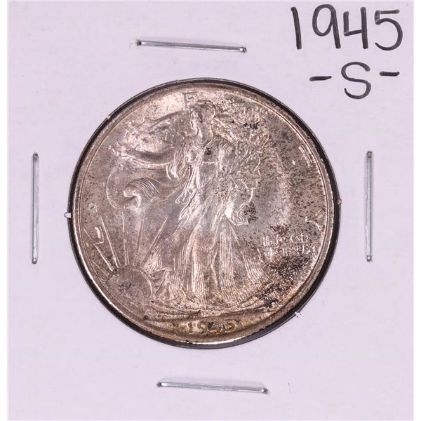 1945-S Walking Liberty Half Dollar Coin