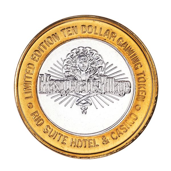.999 Silver Rio Suite Hotel & Casino Las Vegas, NV $10 Limited Edition Gaming Token