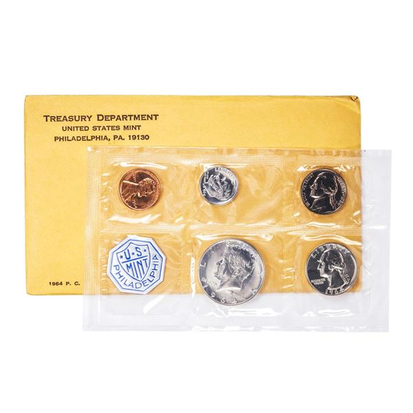 1964 (5) Coin Proof Set in Envelope