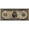 Image 1 : 1914 $5 Federal Reserve Bank Note Chicago