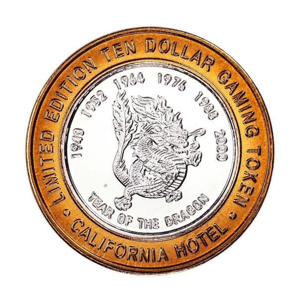 .999 Silver Sam Boyd's California $10 Casino Limited Edition Gaming Token