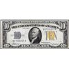 Image 1 : 1934A $10 North Africa WWII Emergency Issue Silver Certificate Note
