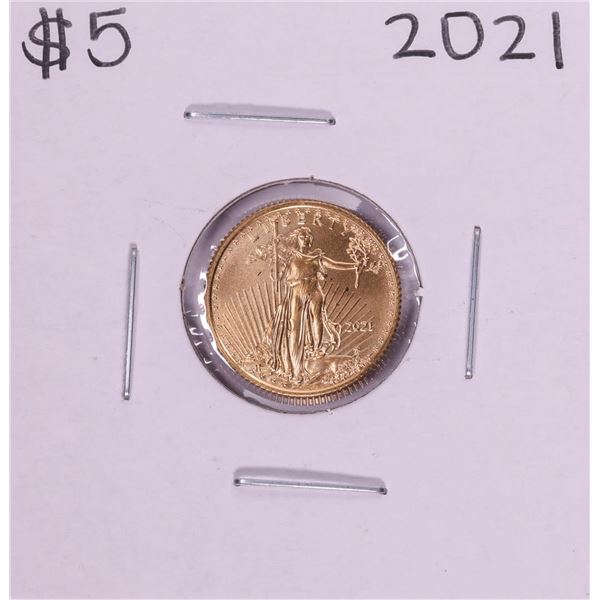 2021 $5 American Gold Eagle Coin