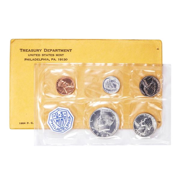 1964 (5) Coin Proof Set in Envelope