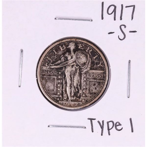 1917-S Type 1 Standing Liberty Quarter Coin