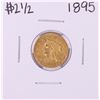 Image 1 : 1895 $2 1/2 Liberty Head Quarter Eagle Gold Coin