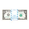 Image 1 : Pack of (100) Consecutive 2017 $1 Federal Reserve STAR Notes Dallas
