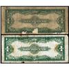 Image 2 : Lot of (2) 1923 $1 Silver Certificate Notes