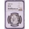 Image 1 : 1887-S $1 Morgan Silver Dollar Coin NGC MS62