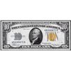Image 1 : 1934A $10 North Africa WWII Emergency Issue Silver Certificate Note