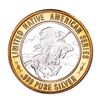 Image 1 : .999 Silver Chief Ouray, UTE $10 Casino Limited Native American Series Gaming Token