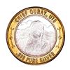 Image 2 : .999 Silver Chief Ouray, UTE $10 Casino Limited Native American Series Gaming Token