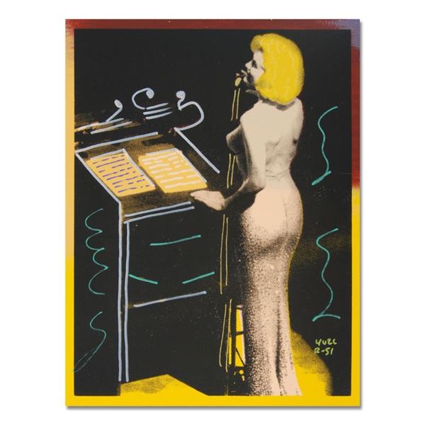 Ringo Daniel Funes "Happy Birthday Mr President" Original Mixed Media On Canvas