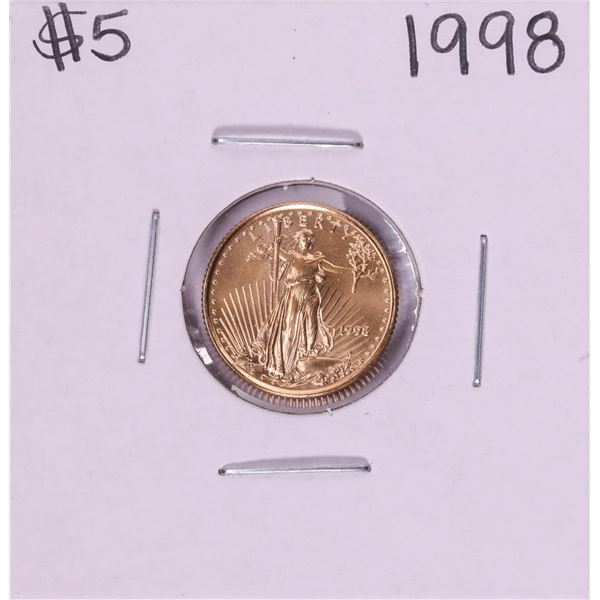 1998 $5 American Gold Eagle Coin
