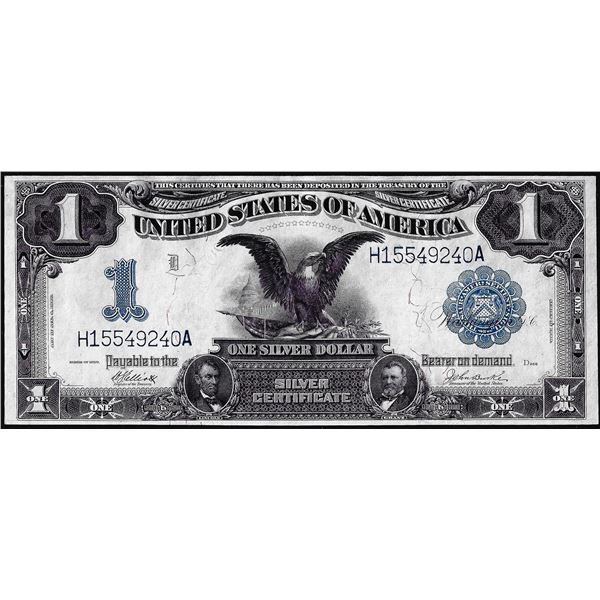 1899 $1 Black Eagle Silver Certificate Note