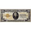 Image 1 : 1928 $20 Gold Certificate Note