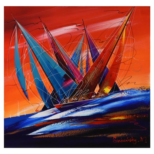 Natalia Sinkovsky Original Acrylic Painting On Canvas