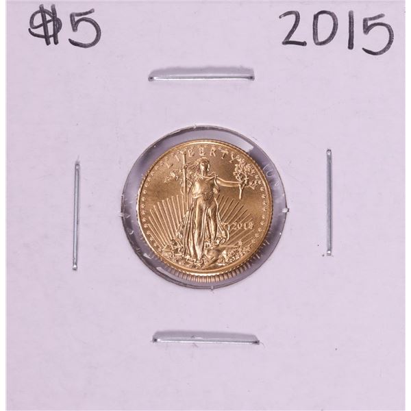 2015 $5 American Gold Eagle Coin