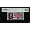 Image 1 : 1874 Fifth Issue 50 Cents Fractional Currency Note Fr.1381 PMG Gem Uncirculated 65EPQ