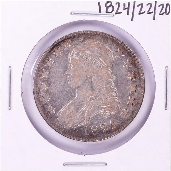 1824/22/20 Capped Bust Half Dollar Coin
