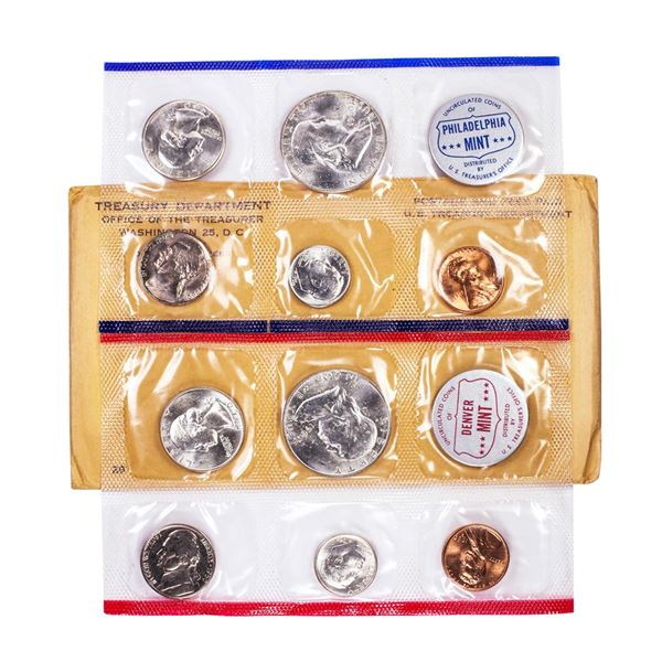 1960 P & D U.S. Mint (10) Coin Set