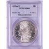Image 1 : 1878-CC $1 Morgan Silver Dollar Coin PCGS MS64