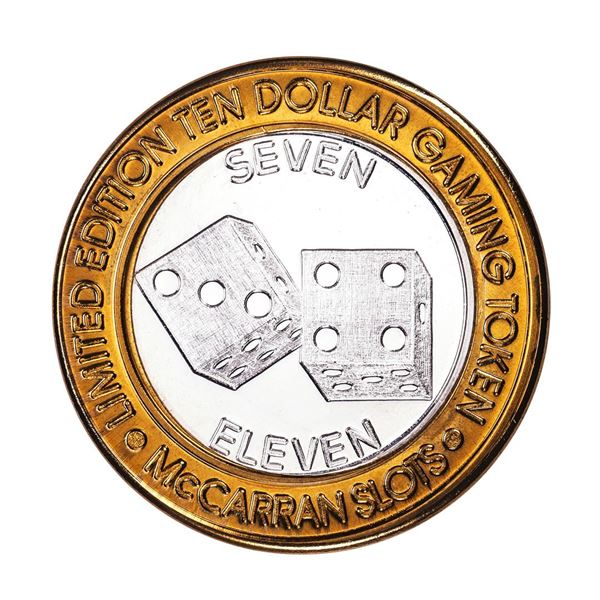 .999 Silver McCarran International Airport Las Vegas, NV $10 Limited Gaming Token