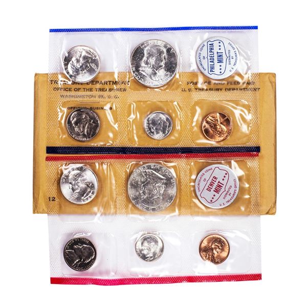 1960 P & D U.S. Mint (10) Coin Set