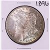 Image 1 : 1896 $1 Morgan Silver Dollar Coin Nice Toning