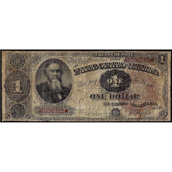 1890 $1 Treasury Note