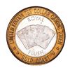 Image 1 : .999 Fine Silver Gold Coast Las Vegas, Nevada $10 Casino Limited Edition Gaming Token