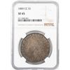 Image 1 : 1889-CC $1 Morgan Silver Dollar Coin NGC XF45