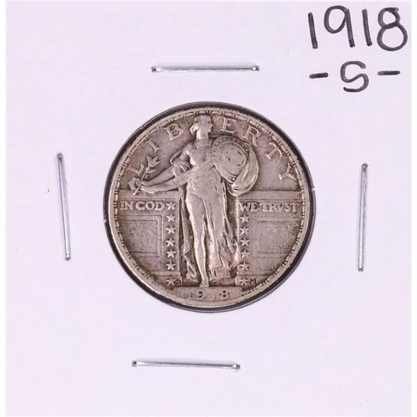 1918-S Standing Liberty Quarter Coin