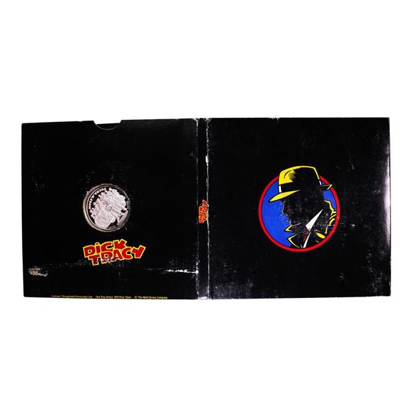 Dick Tracy One Troy Ounce Silver Round