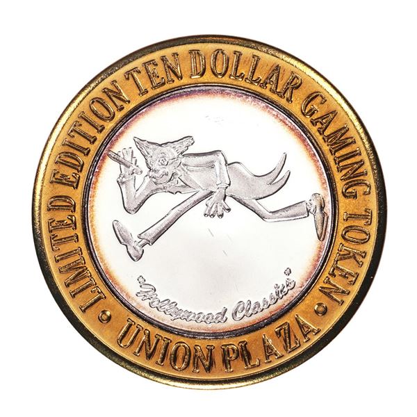 .999 Silver Union Plaza Las Vegas, Nevada $10 Casino Limited Edition Gaming Token