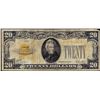 Image 1 : 1928 $20 Gold Certificate Note