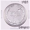 Image 1 : 1983 Los Angeles Dodgers 25th Anniversary Proof 1 oz. Silver Round