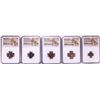 Image 1 : Lot of (5) Ancient Roman Empire Coins NGC Certified