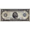 Image 1 : 1914 $5 Federal Reserve Bank Note Chicago