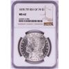 Image 1 : 1878 7TF Rev of 79' $1 Morgan Silver Dollar Coin NGC MS62