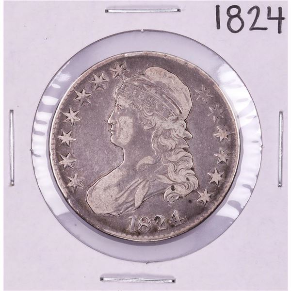 1824 Capped Bust Half Dollar Coin