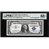 Image 1 : 1957 $1 Silver Certificate Note Fr.1619 PMG Superb Gem Unc 68EPQ Courtesy Autograph