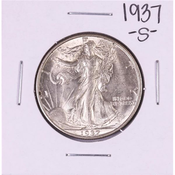 1937-S Walking Liberty Half Dollar Coin