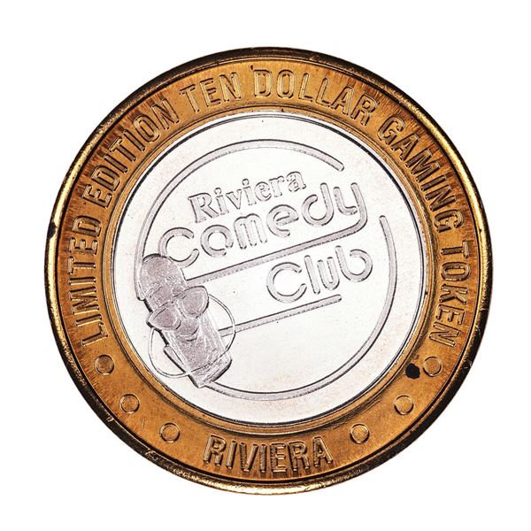 .999 Silver Riviera Hotel & Casino Las Vegas $10 Casino Limited Edition Gaming Token