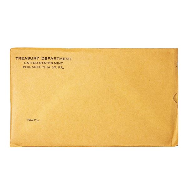 Unopened 1962 (5) Coin Proof Set in Envelope