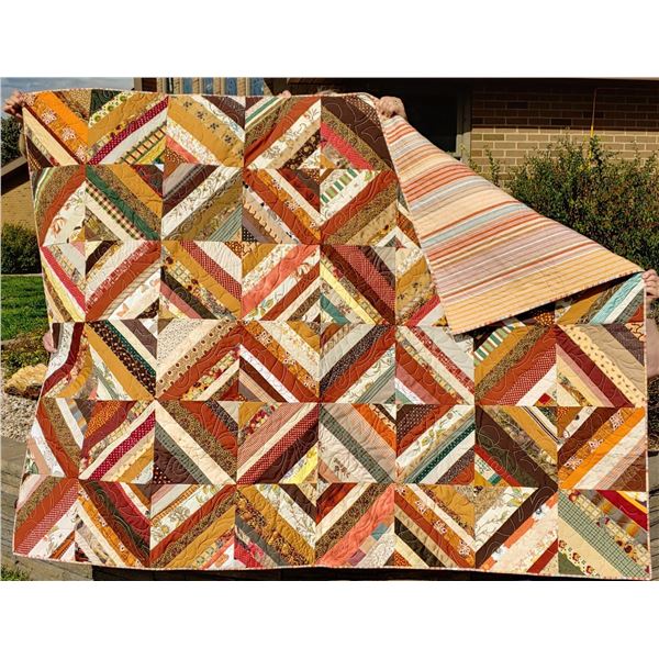 "Fall" Strip Quilt
