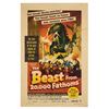 Image 1 : The Beast from 20,000 Fathoms 1-Sheet Poster.