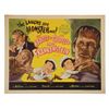 Image 1 : Abbott & Costello Meet Frankenstein Half-Sheet Poster.